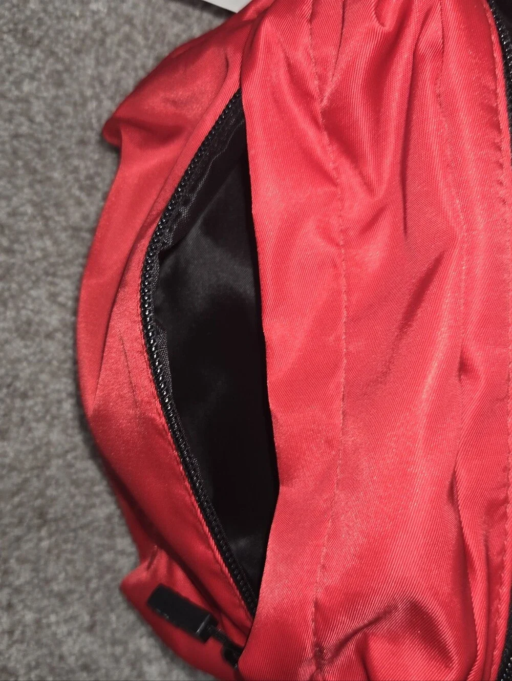 DSG Red Belt Bag with Black Strap